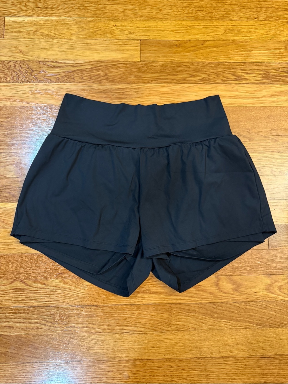 HALARA Black Athletic Running Shorts